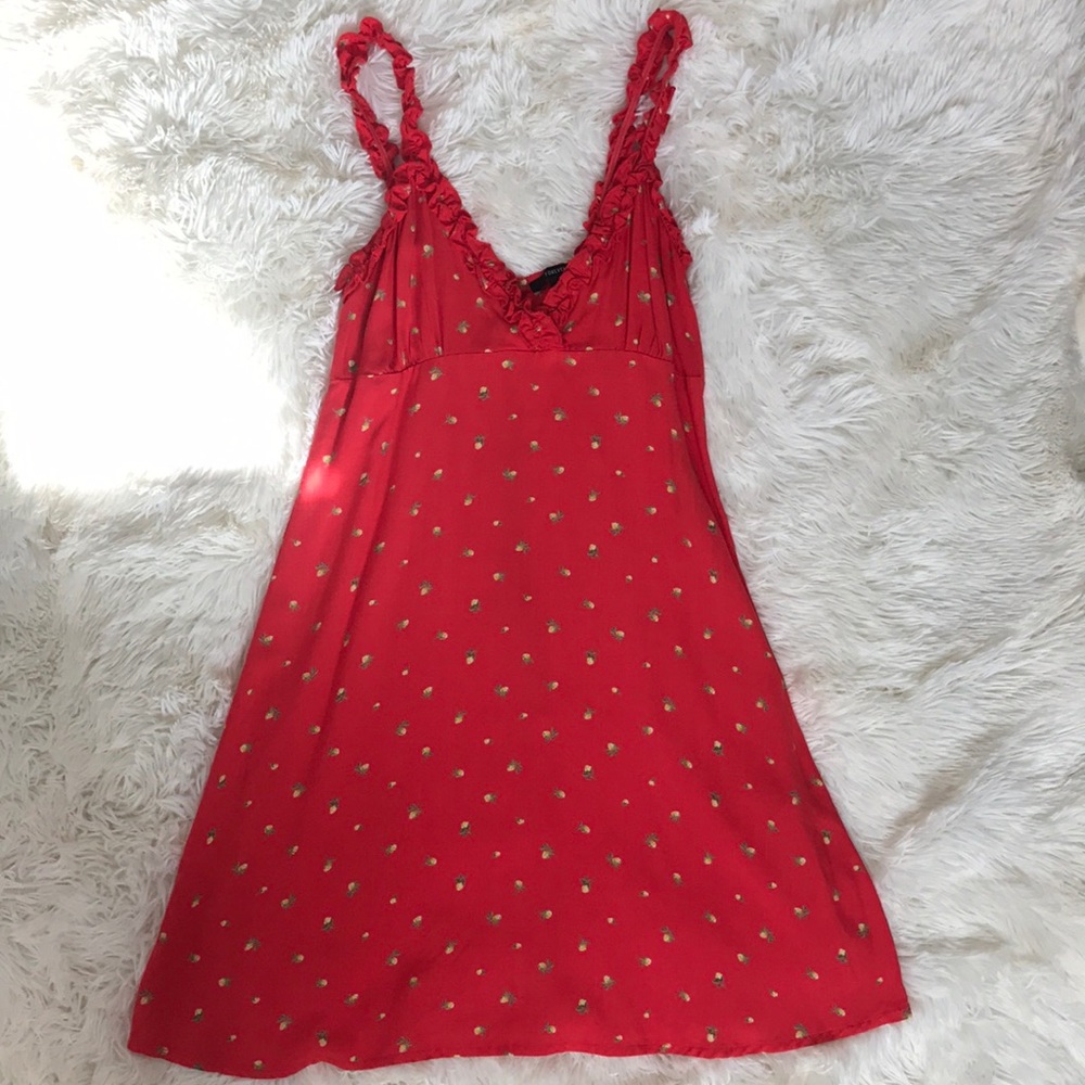 Floral short dress